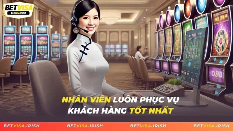 Nhân viên luôn phục vụ khách hàng tốt nhất